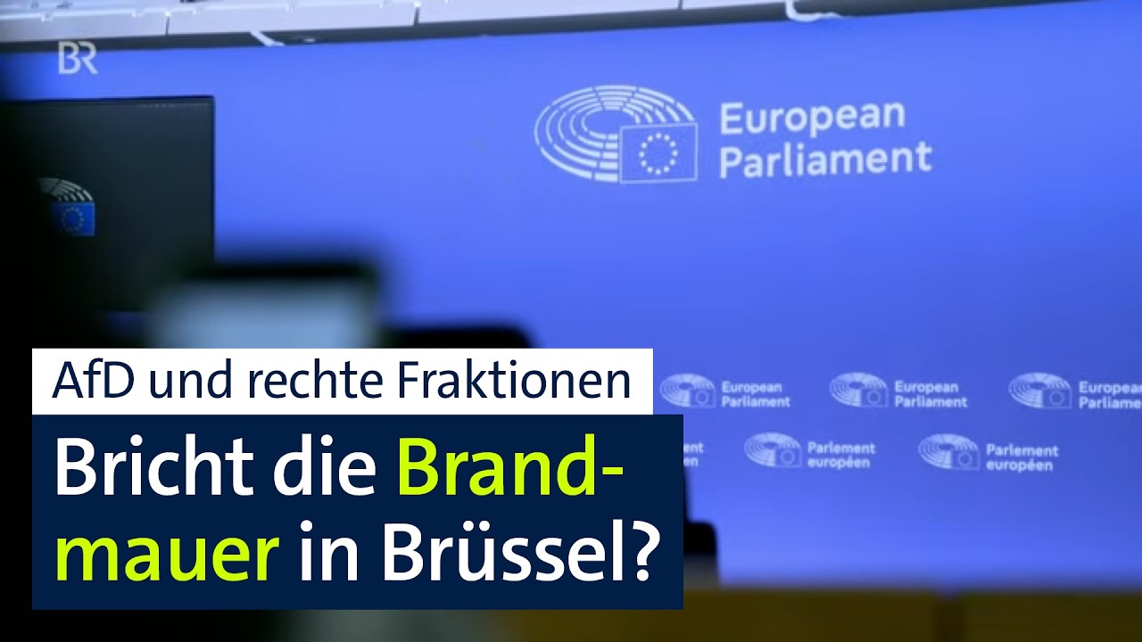 EVP-Absprachen mit AfD in Chat-Gruppen: Bricht die Brandmauer in Brüssel? | Kontrovers | BR24