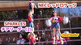 NECレッドロケッツ SPARKLES チアリーダー(2)