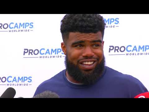 Dallas Cowboys Running Back Ezekiel Elliott Tells us About His Journey to Greatness - SSOT