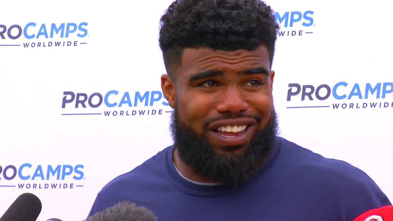 Dallas Cowboys Running Back Ezekiel Elliott Tells us About His Journey to Greatness - SSOT