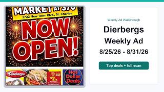 Dierbergs Weekly Ad (8/25/26 - 8/31/26) Best Deals