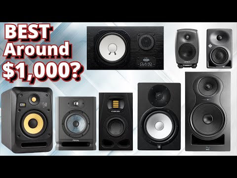 The Best Studio Monitors Around $1,000 RANKED [2025, $600-$1600]