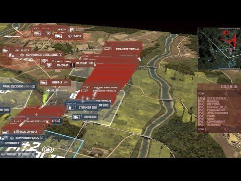 Wargame: Red Dragon epic ZPTU rush in 10v10 tactical.
