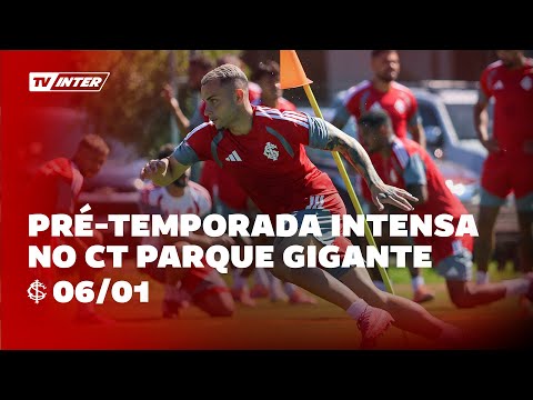 Preparação intensa no CT Parque Gigante!
