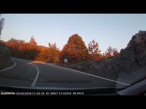 DRIVE #301: Rijeka-Delnice (Croatia) (timelapse 4x) *Read Description*