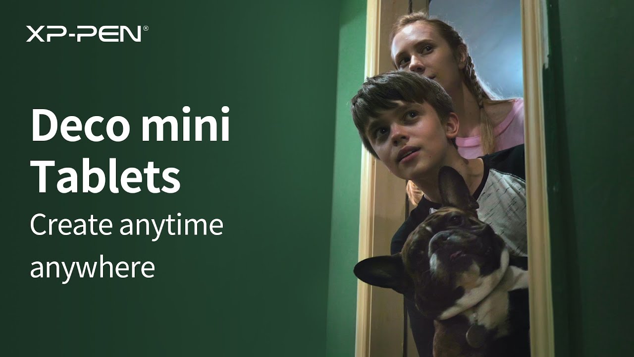 The introduction to XP-PEN Graphic Tablet Deco mini4&7- Best gift for your family!