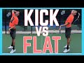 Kick Serve vs Flat Serve | How to Distinguish Between The Two