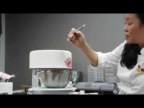 Hand-Painted Cake Demonstration by Chef Penk Ching
