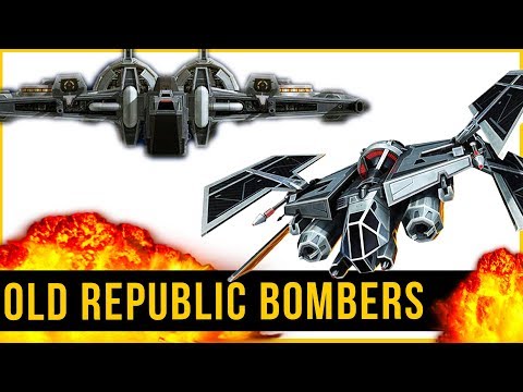 Sith Empire and Old Republic Bombers | Star Wars Ships