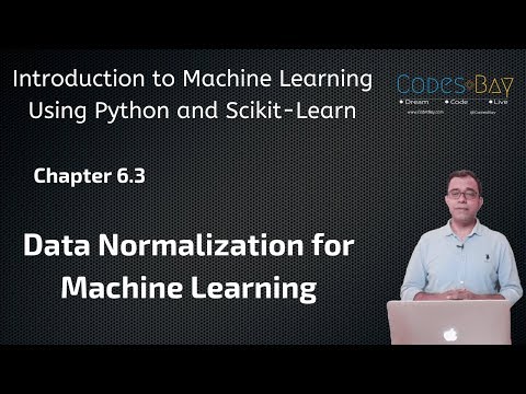 Data Normalisation For Machine Learning Intro To M L With Python And Scikit Learn Tutorial