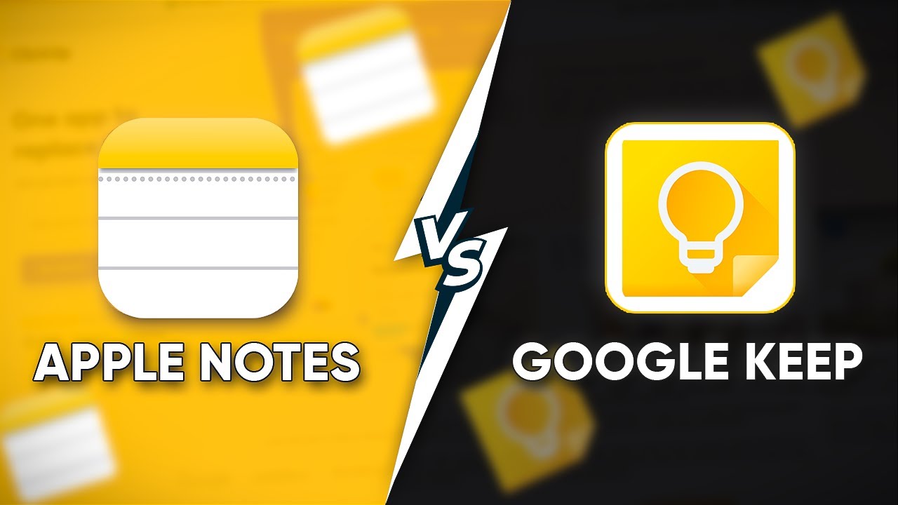 Apple Notes vs Google Keep | Which is Better for Notes Taking?