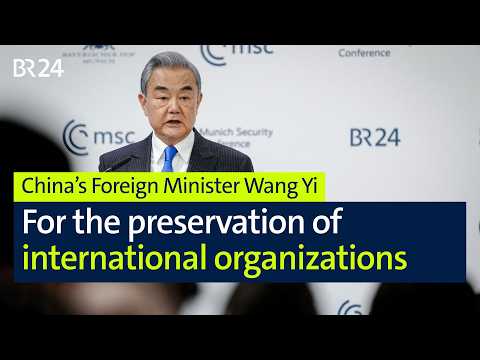 China’s foreign minister warns against withdrawing from international organizations| MSC 2026 | BR24
