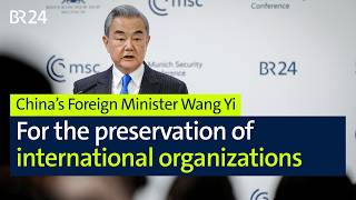 China’s foreign minister warns against withdrawing from international organizations| MSC 2026 | BR24