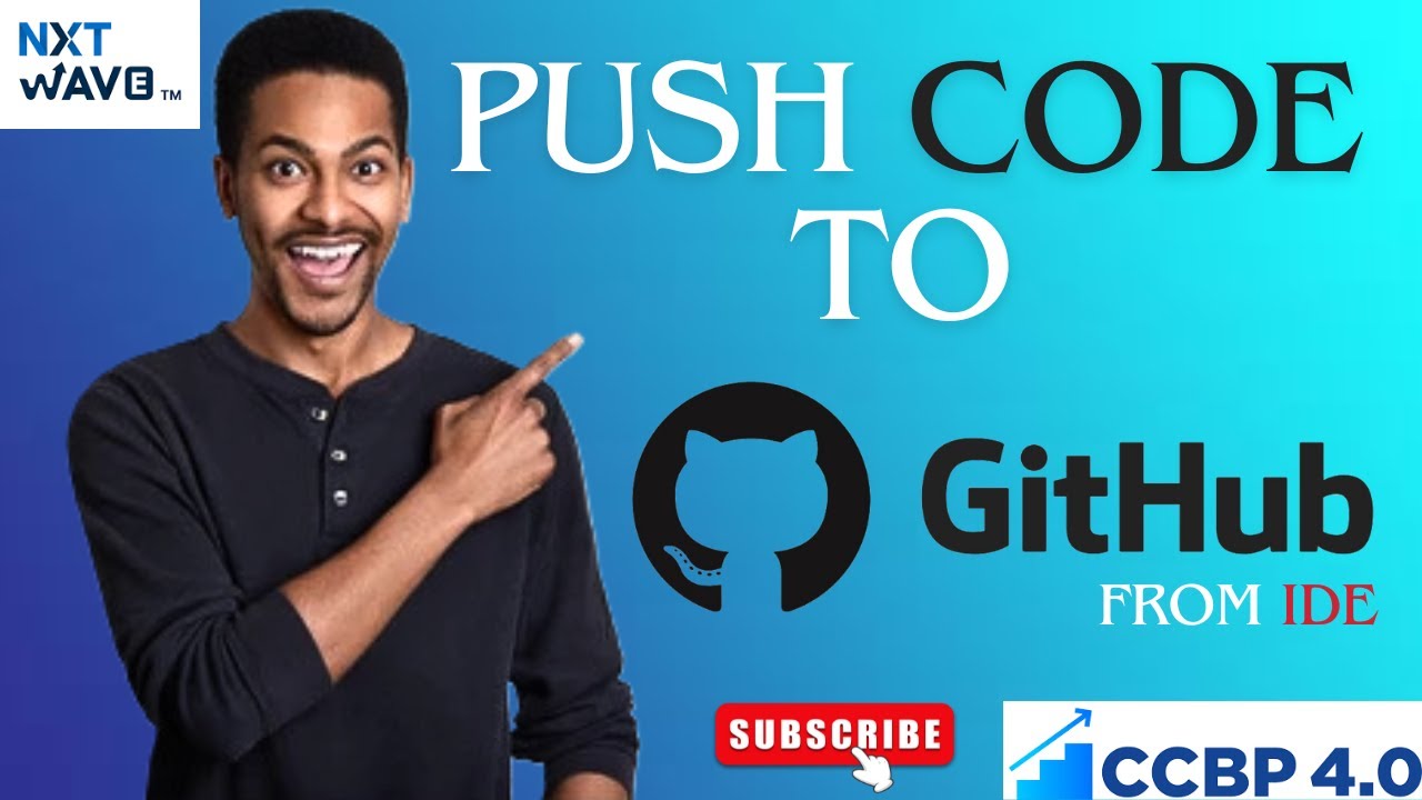 How to Push Code to @GitHub  from CCBP IDE | @NxtWaveTech