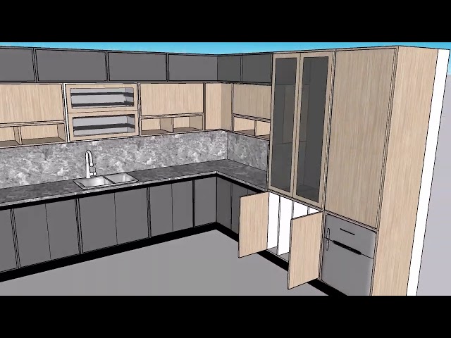 تصميم وتفصيل مطابخ