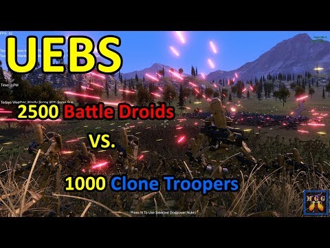 The 501st with Republic Commandos vs the Droid Army - UEBS Ultimate Epic Battle Simulator