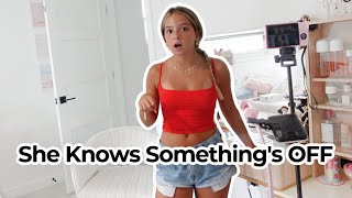 She Knows Something's OFF | VLOG #2117