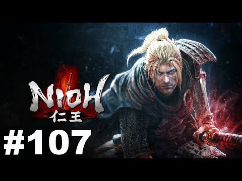 Nioh - Up On The Roof - Part 107 - Lets Play