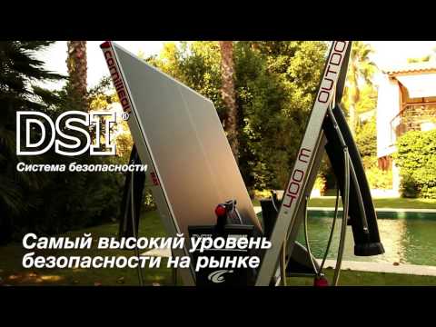 Видеообзор Теннисного всепогодного складного стола SPORT 400M CROSSOVER blue 6мм