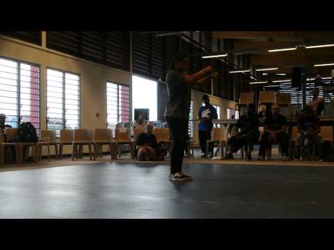 Cintia VS Rebec Poca Poppin demi finale battle Matoury Guyane Bandidas