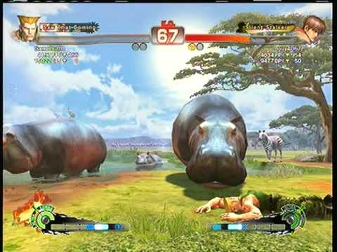SSF4AE: Guile (GameOutttt) vs. Guy (guy4067)      SD