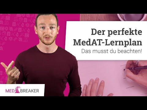 Der perfekte MedAT-Lernplan | Das musst du beachten! 📝