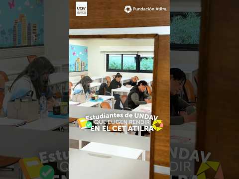 📚✨Esta semana, en el CET Atilra, vivimos una nueva mesa de exámenes finales de la UNDAV 📝