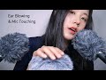 ASMR Ear Blowing Fluffy Mic Touching Rode Nt5 Tascam Dr40x Deep Breathing 2Hr No Talking