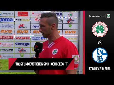 "Darf nicht passieren!"  | Rot-Weiß Oberhausen - FC Schalke 04 U23 | Interviews