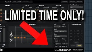Video thumbnail for This VST Plugin is Free for a Limited Time! Eventide Quadravox by Ave Mcree