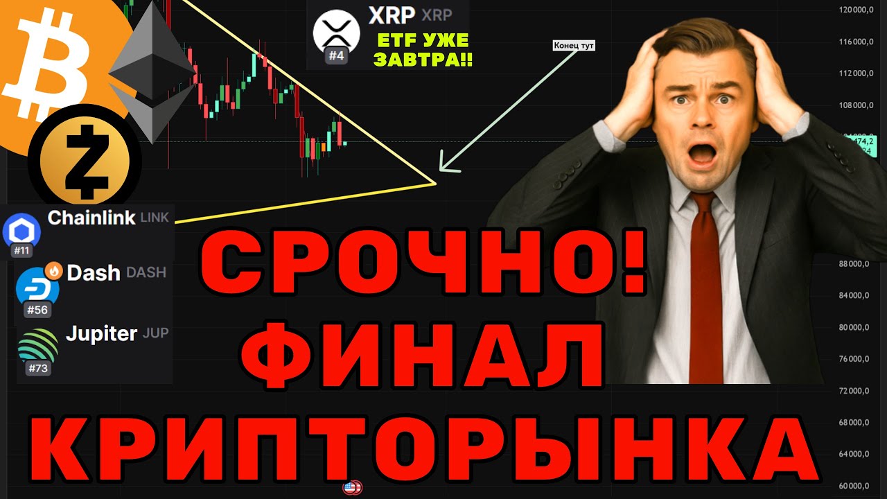 Финальный паттерн этого цикла — решающий момент по Биткоину!