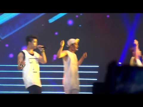140830 JYP nation on mic in HK JJ project bounce