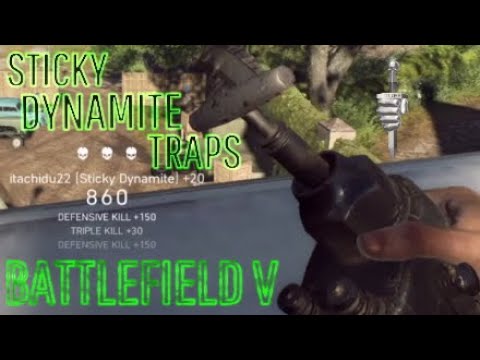 Battlefield V | Sticky Dynamite Traps