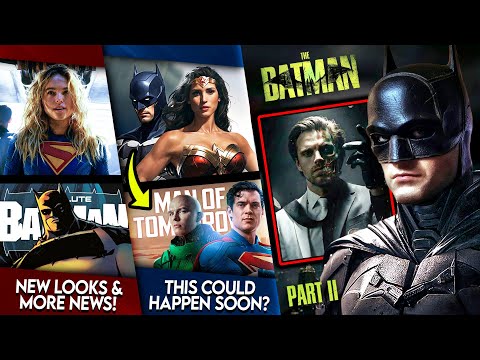 Wonder Woman & Batman Joining DCU SOON?! + The Batman 2 Two-Face, Supergirl & MORE!