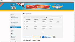 READING EGGS - How to Print Student Login Cards