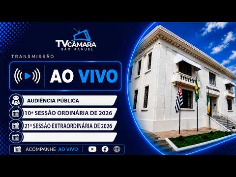 TRANSMISSÃO AO VIVO TV CÂMARA SÃO MANUEL