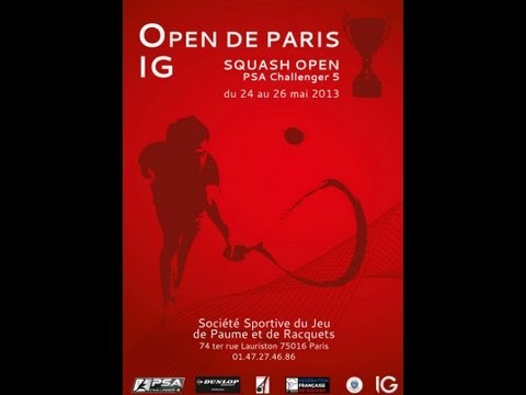 PSA CHALLENGER OPEN DE PARIS IG - 1/4 de finale Demont-Tamimi