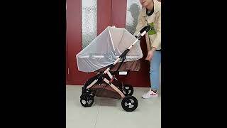 Síť proti hmyzu na kočárek