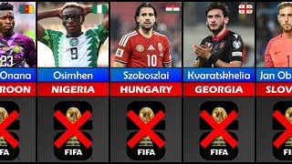 TRAGIC!!! - The Best Players Who Will Miss FIFA World Cup 2026  - Part 1