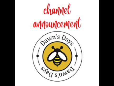 IMPORTANT CHANNEL ANNOUCEMENT