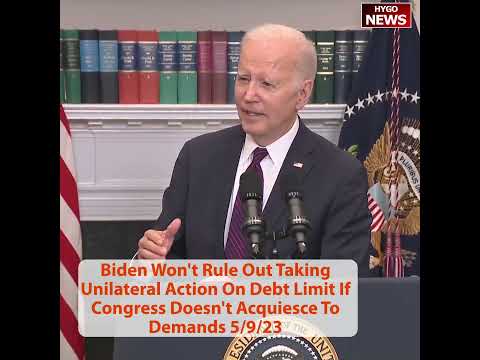 Biden "Not Gonna Vote, Not Gonna Pass" Republican Bill — Considering 14th Amendment