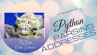 PYTHON: PARSING ADDRESESS [REAL &amp; Dummy] Data