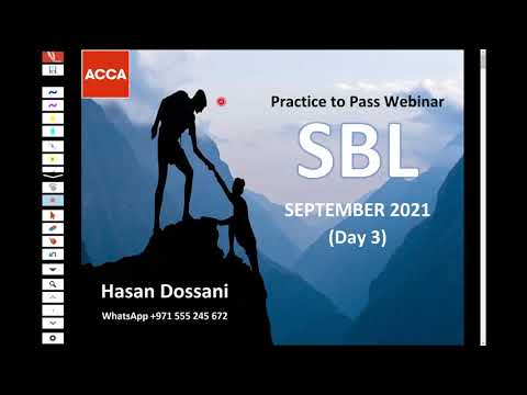 ACCA SBL SEP2021 DAY 3