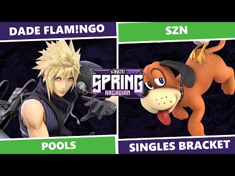 Spring Arcadian 2023: Pools - DADE FLAM!NGO (Cloud) Vs SZN (Duck Hunt) SSBU Singles