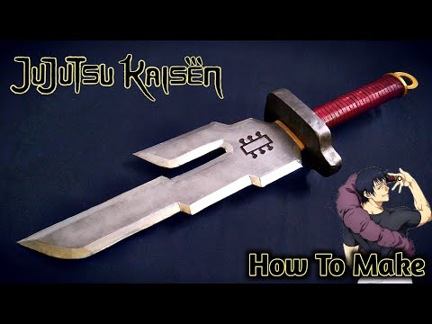 How To Make Toji Sword With Cardboard | DIY Toji Fushiguro Inverted Spear Of Heaven | Jujutsu Kaisen