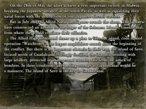 Commandos 2 :  The Guns of Savo Island Start