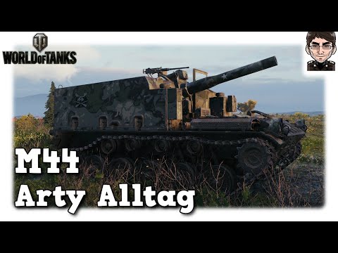 World of Tanks - M44 - Arty Alltag auf Tier 6