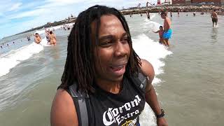 Mar Del Plata Argentina Beach Part 1