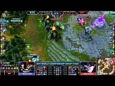 EDG vs DP Day 2 Highlights   Edward Gaming vs Dark Passage   LoL S4 World Championship 2014