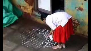 preview picture of video 'KOLAMS OF PONDICHERRY - by Kaaren Beckhof'